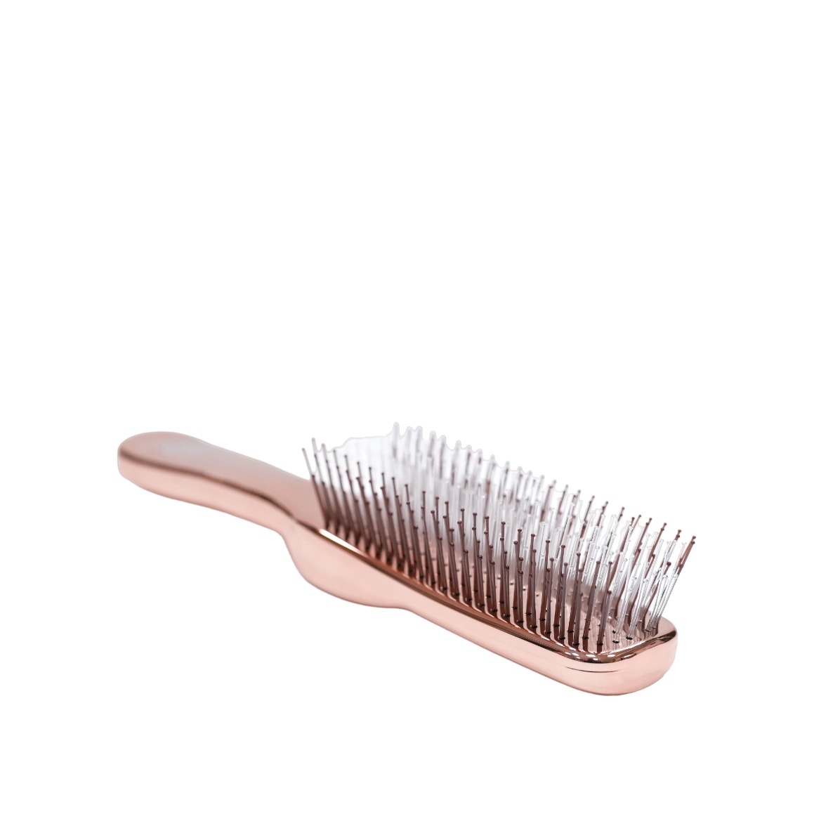 Расческа для волос массажная Scalp Brush + Long Розовое Золото купить в VISAGEHALL