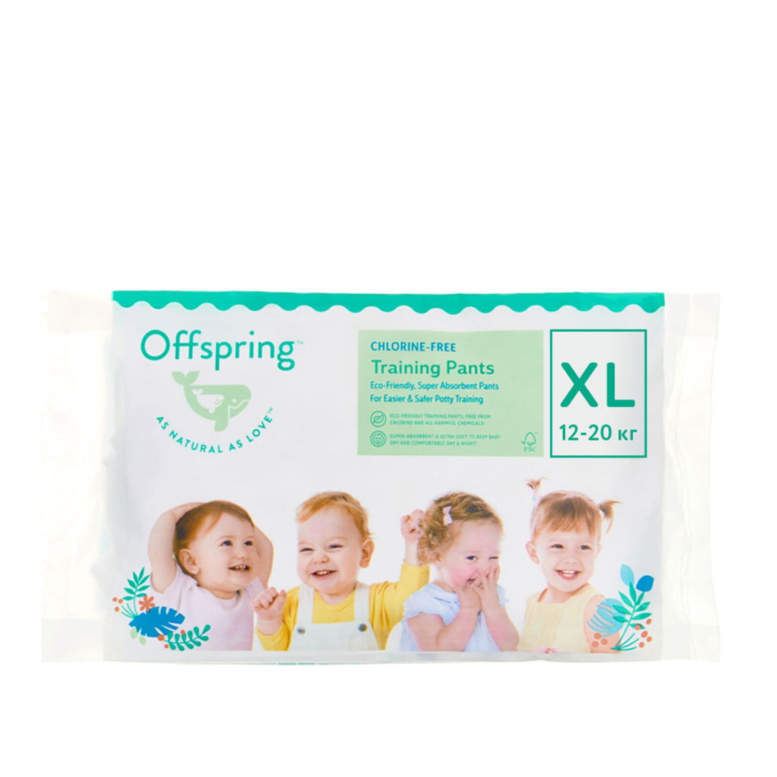 Трусики-подгузники 3 расцветки XXL 15-23 кг 3 шт Travel pack купить в VISAGEHALL