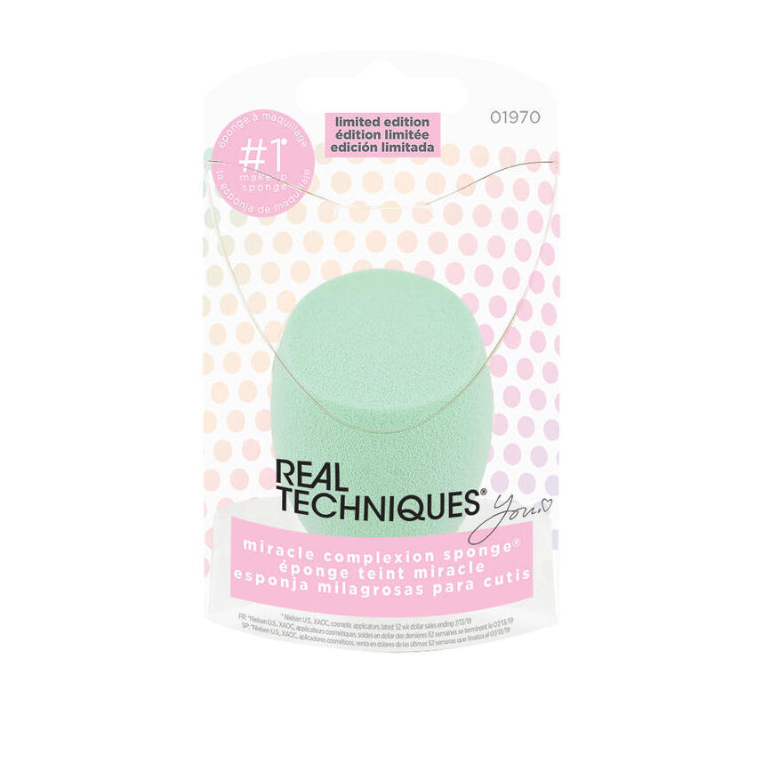 Спонж для макияжа Зелёный Miracle Complexion Sponge You/Pokadots купить в VISAGEHALL
