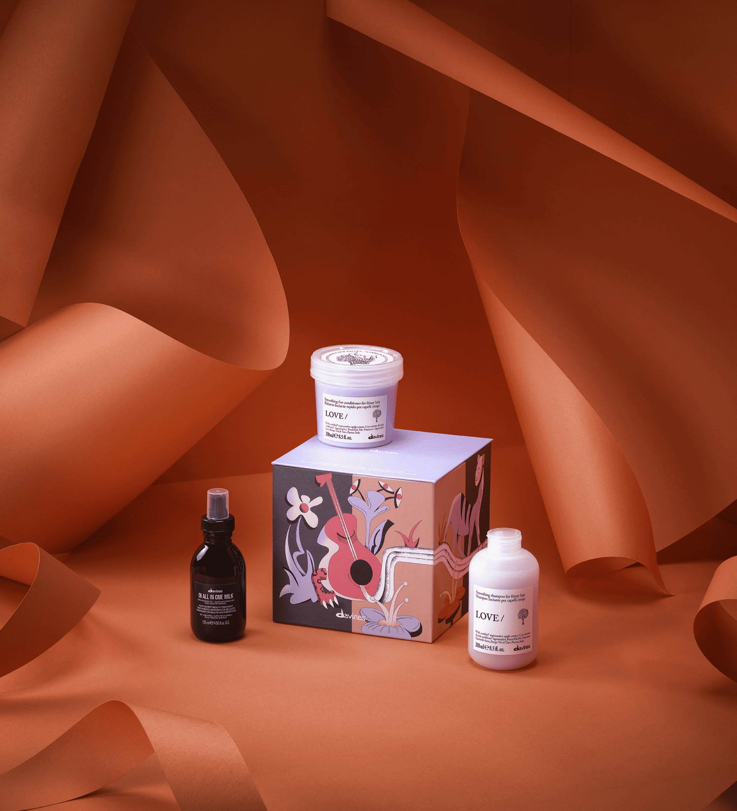 Набор для непослушных волос Love Smoothing Sweet Lazy Lullaby