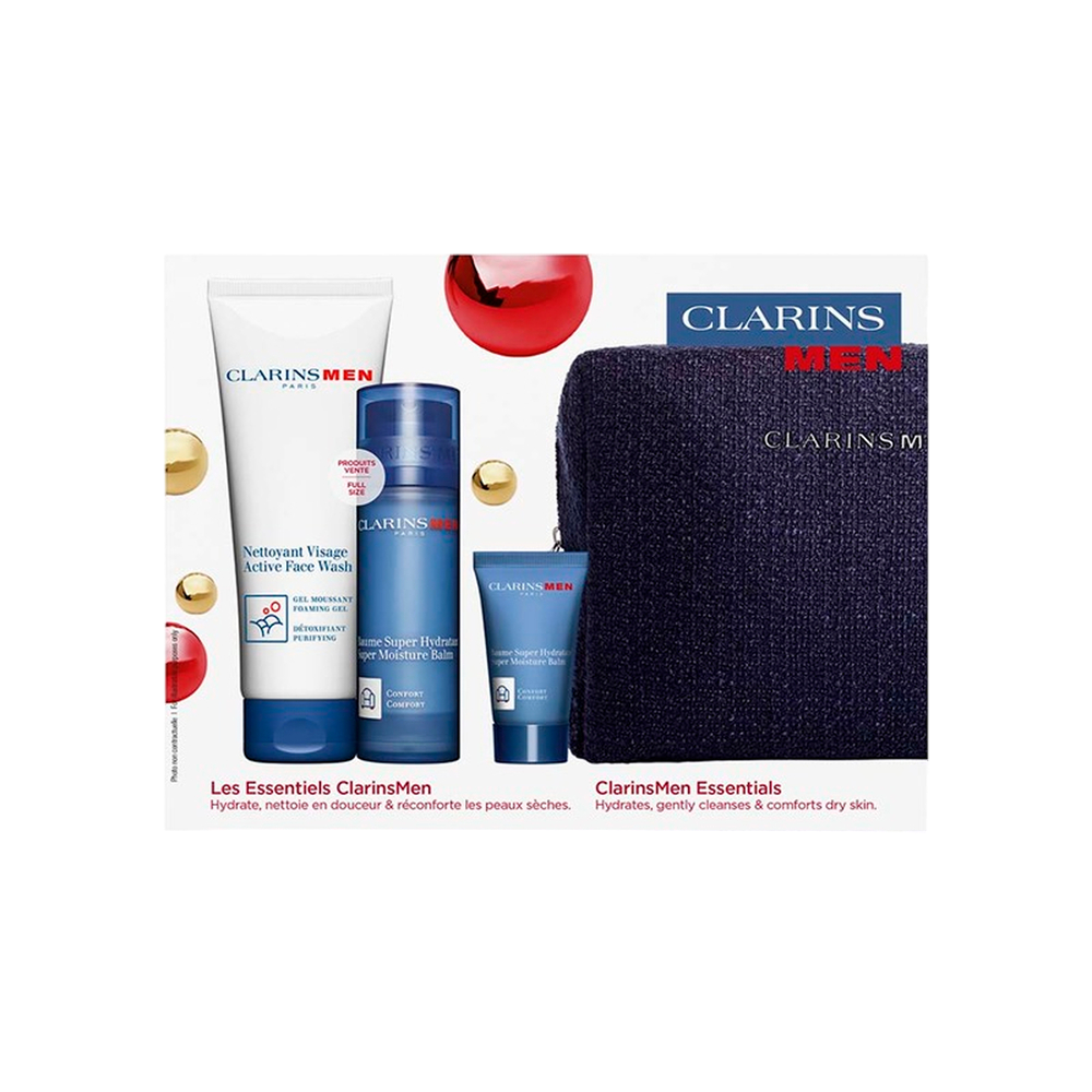 Подарочный набор для ухода за мужской кожи Clarins Men 