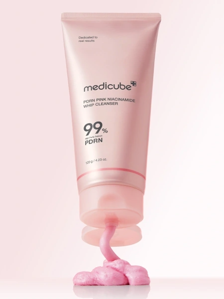 Пенка для умывания с ПДРН PDRN Pink Niacinamide Whip Cleanser купить в VISAGEHALL