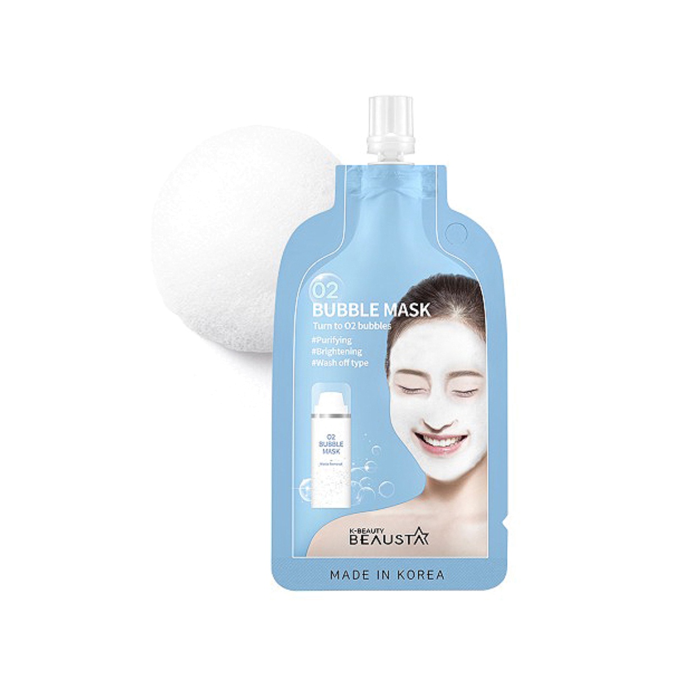 Маска кислородная O2 Bubble  купить в VISAGEHALL