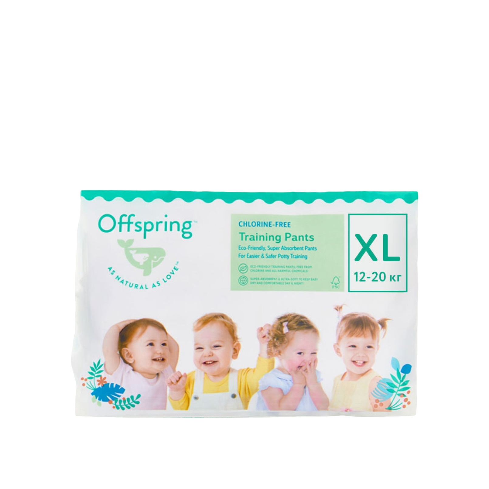 Трусики-подгузники 3 расцветки XL 12-20 кг 3 шт Travel pack купить в VISAGEHALL