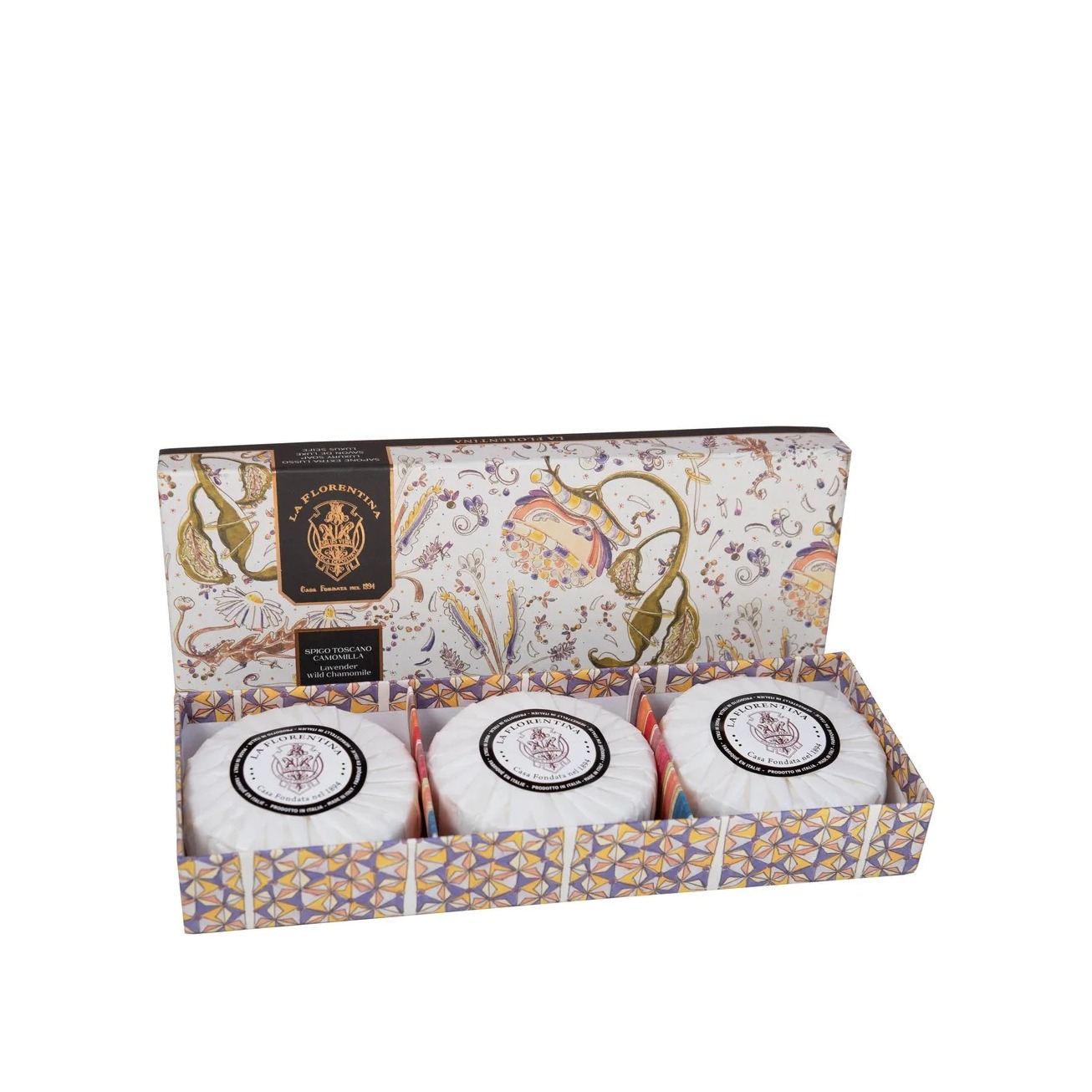 Набор мыла Lavender & Wild Chamomile купить в VISAGEHALL
