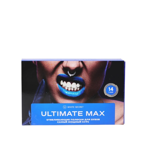Полоски для зубов отбеливающие Ultimate MAX купить в VISAGEHALL