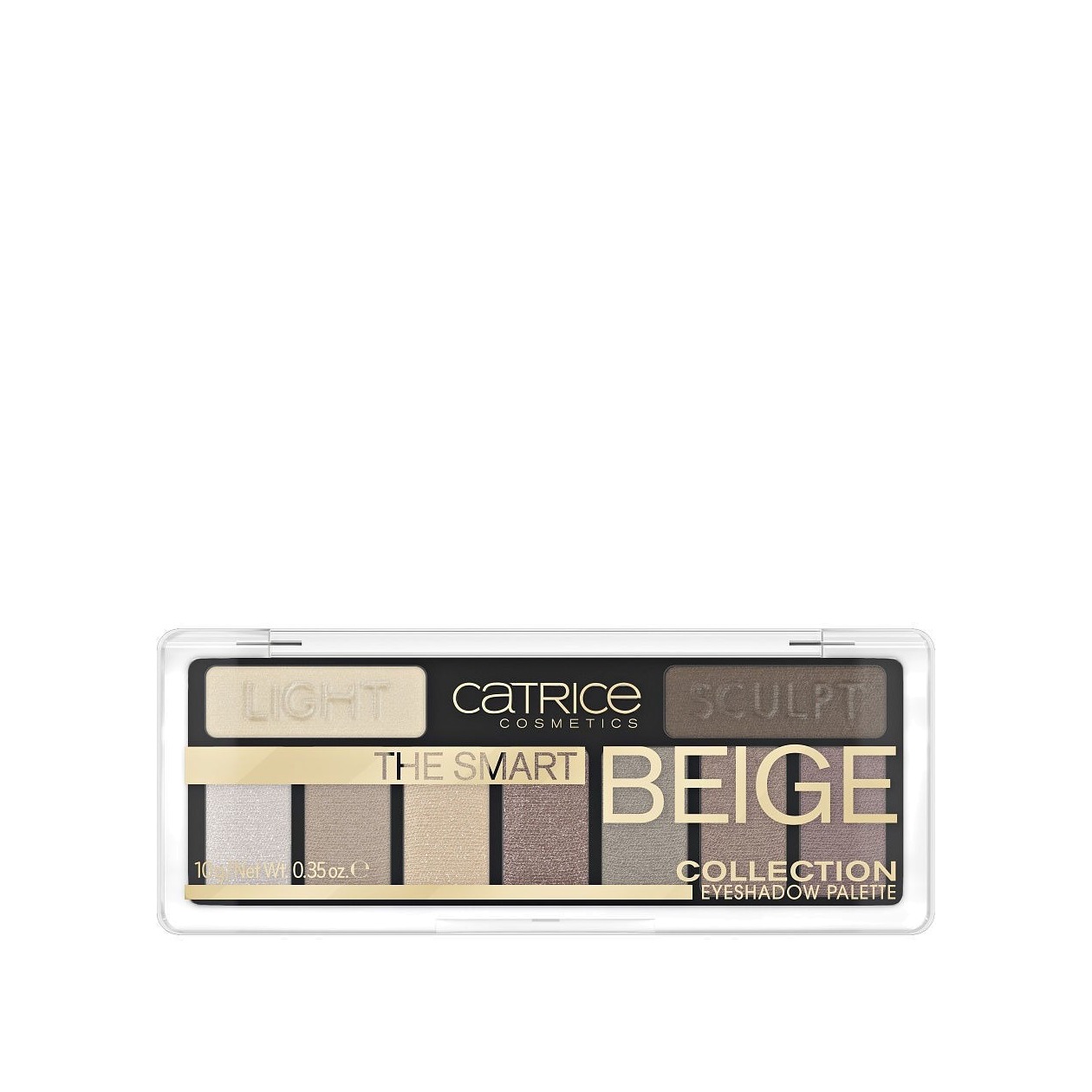 Тени для век The Smart Beige Collection Eyeshadow Palette 9 в 1 Nude But Not Naked купить в VISAGEHALL