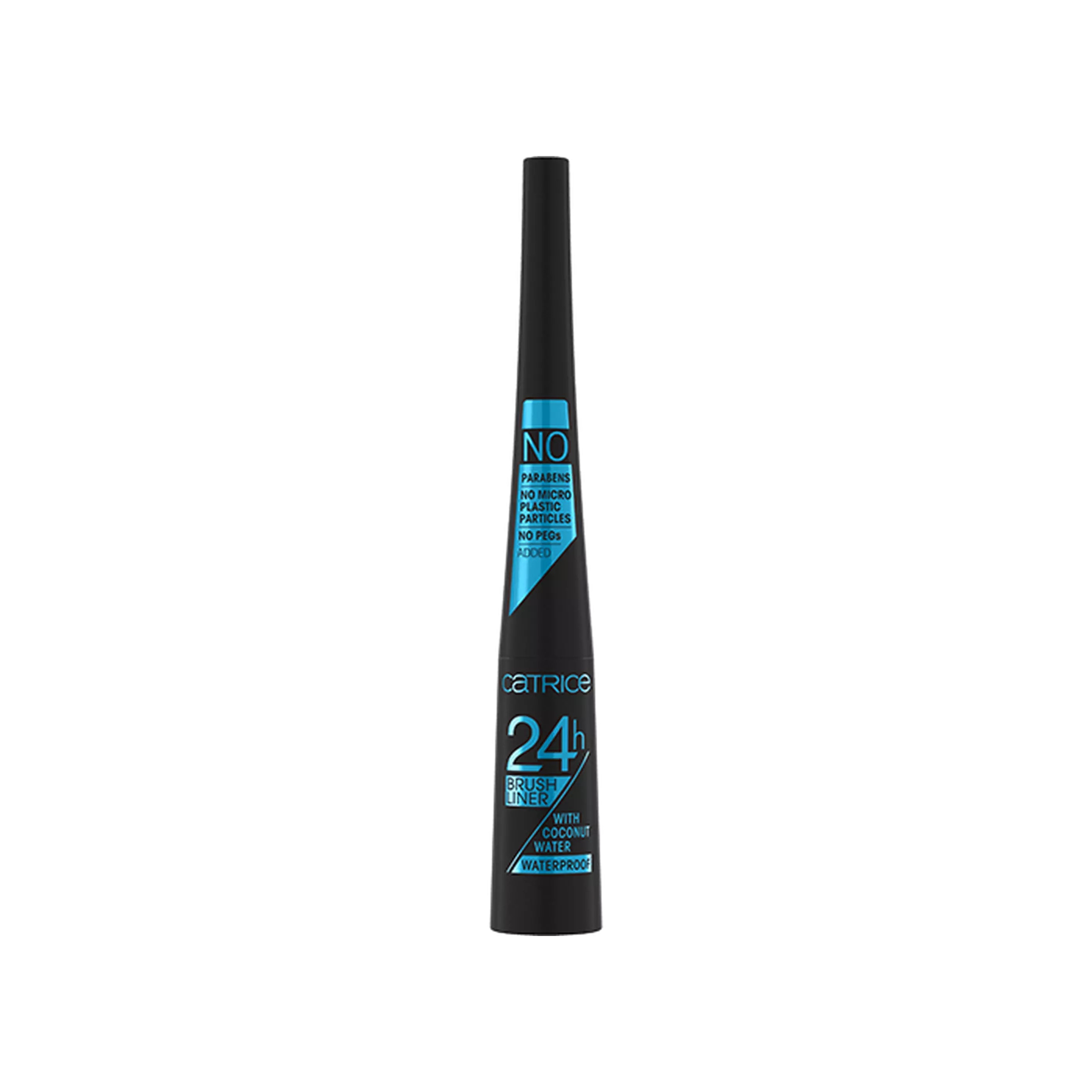 Подводка для глаз водостойкая 24H Brush Liner Waterproof Ultra Black