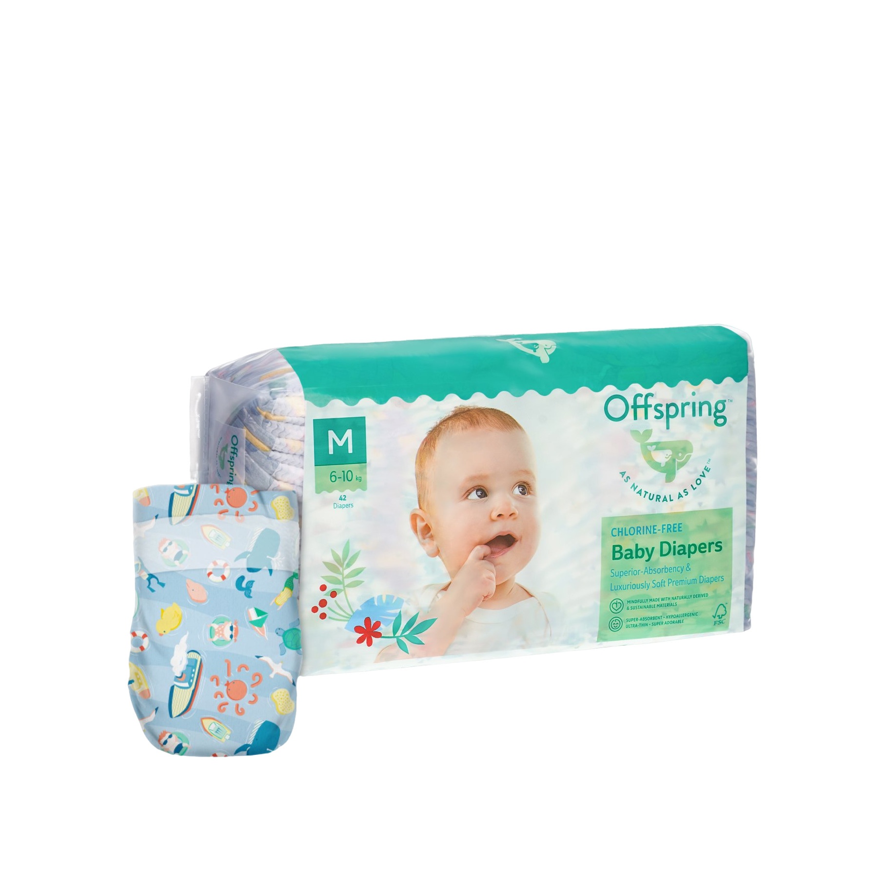 Подгузники Сидней M 6-10кг 42 шт купить в VISAGEHALL