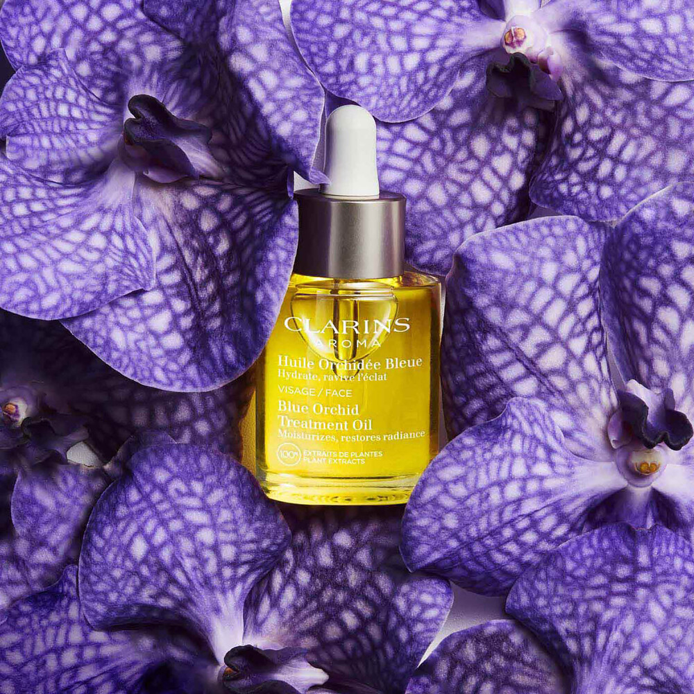 Масло косметическое для обезвоженной кожи Huile Orchid Blue