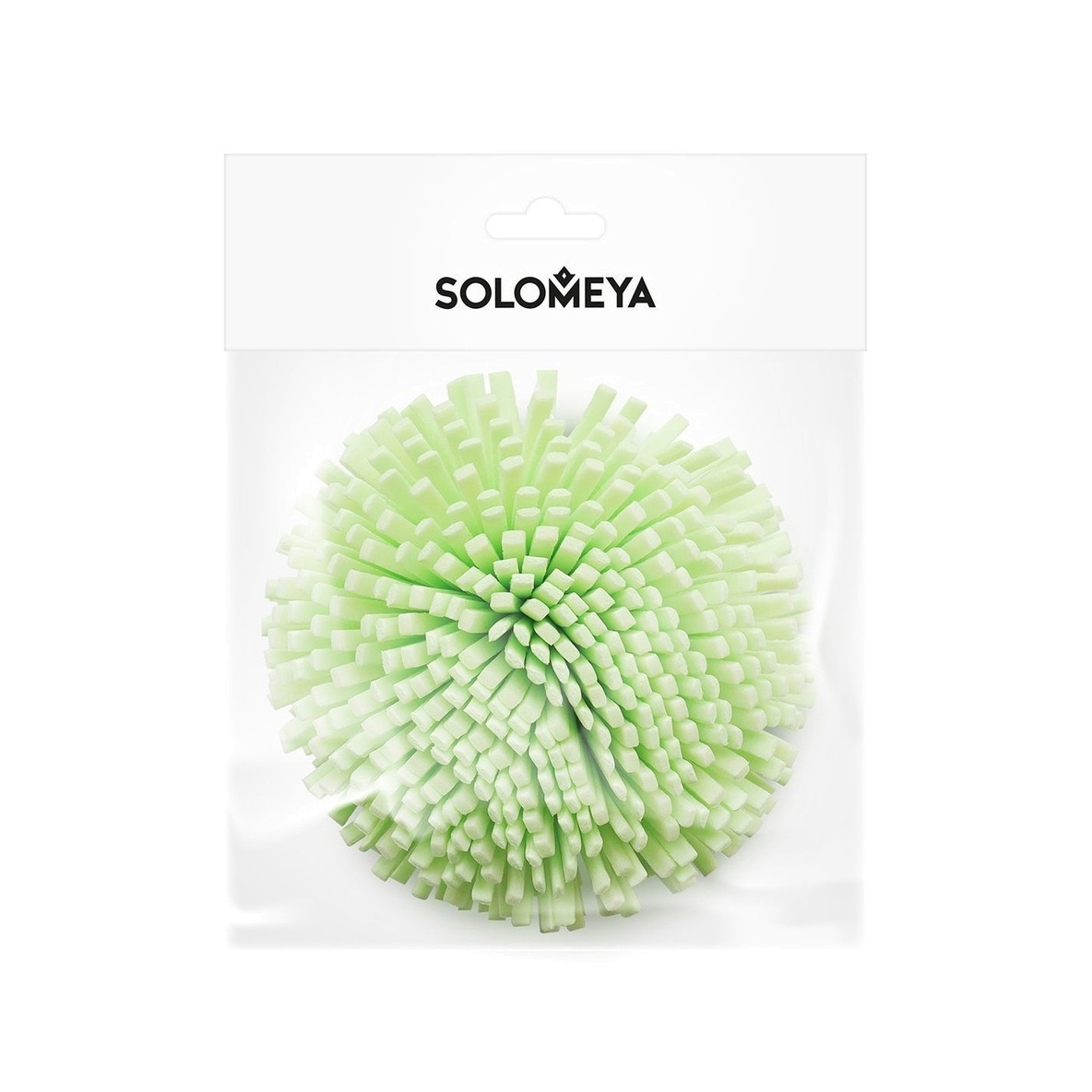 Мочалка спонж для тела зеленая купить в VISAGEHALL