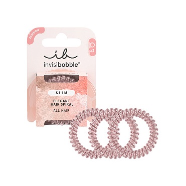 Резинка-браслет для волос SLIM Pink Monocle 