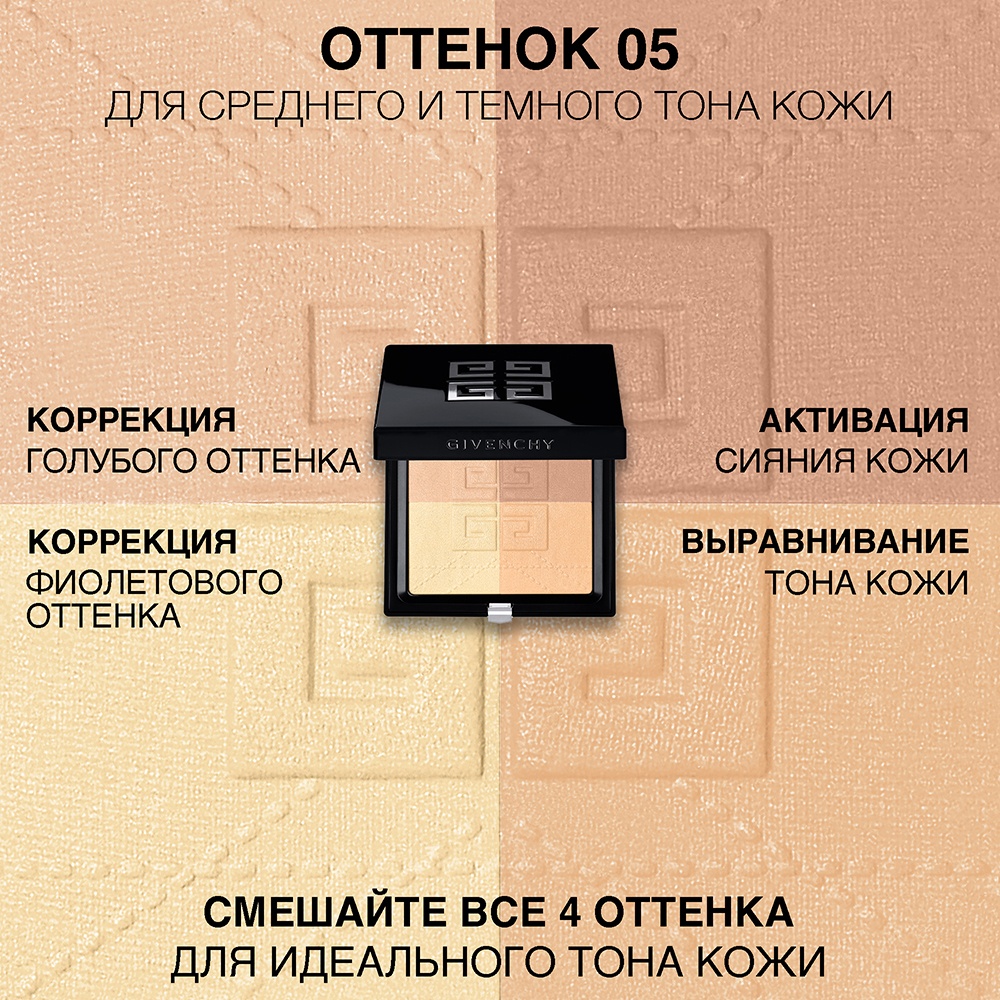 Пудра для лица матирующая компактная Prisme Libre Pressed Powder