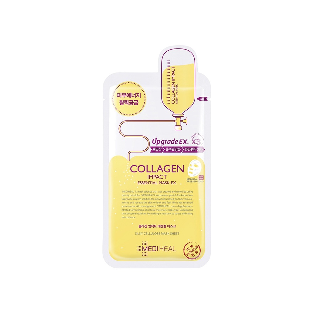 Маска для лица тканевая с коллагеном Collagen Impact Essential Mask EX