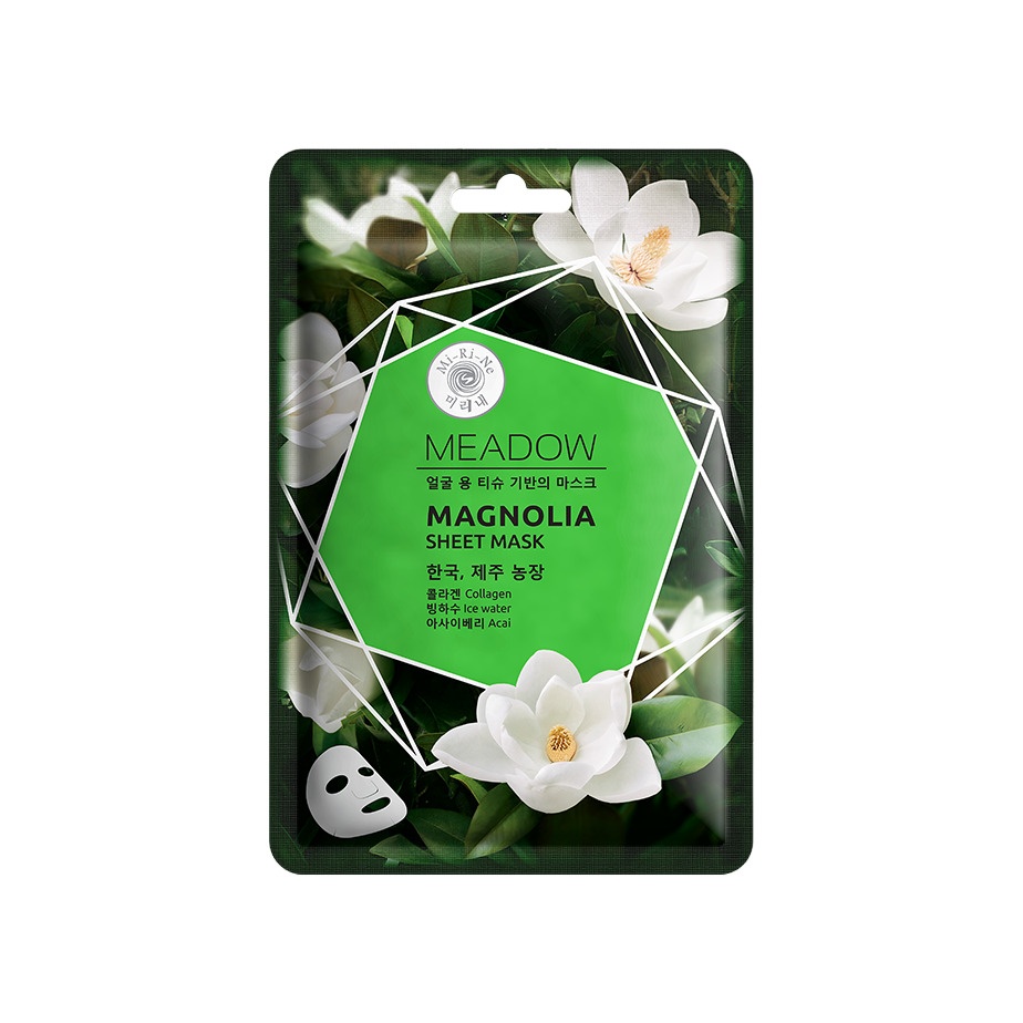 Маска тканевая "Магнолия и Асаи" Meadow