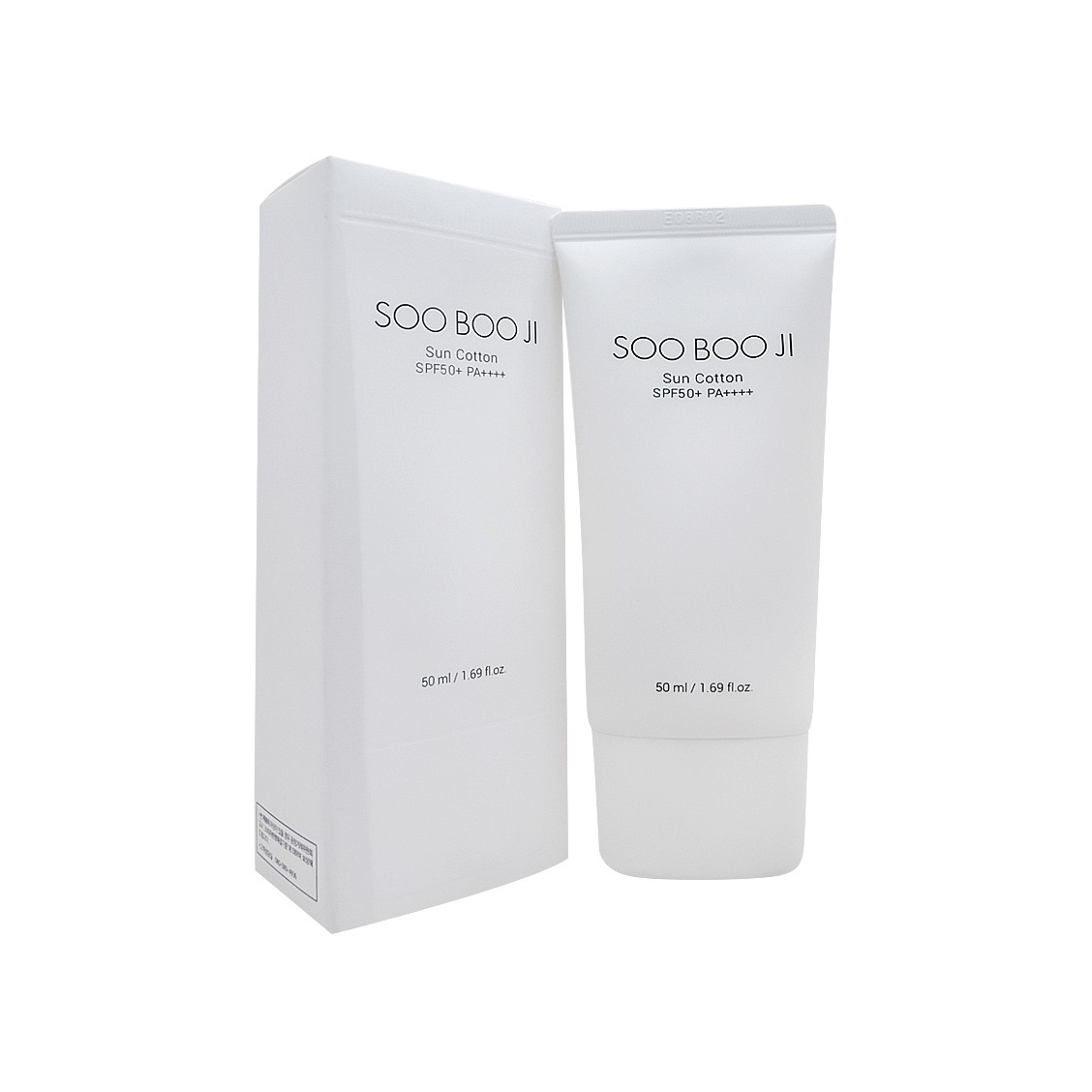 Солнцезащитный крем Soo Boo Ji Sun Cotton SPF50+/РА++++  купить в VISAGEHALL