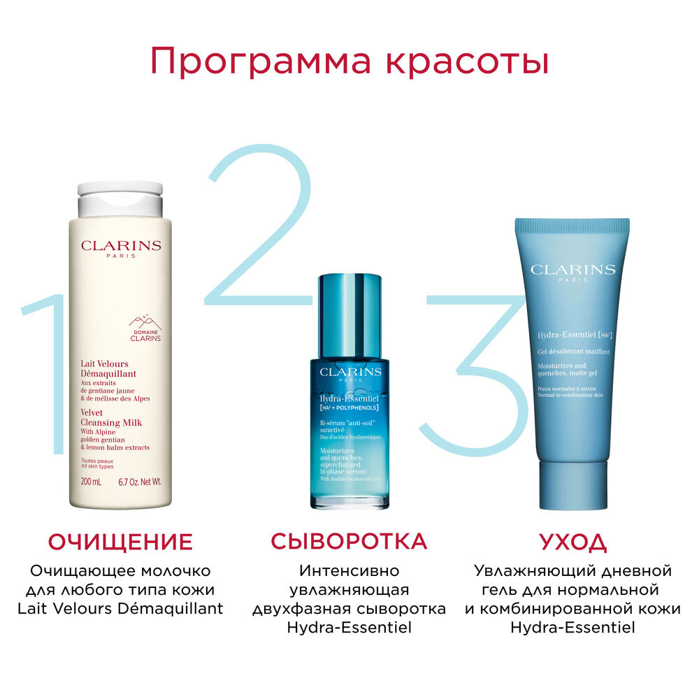 Гель дневной увлажняющий для нормальной и комбинированной кожи Hydra-Essentiel 
