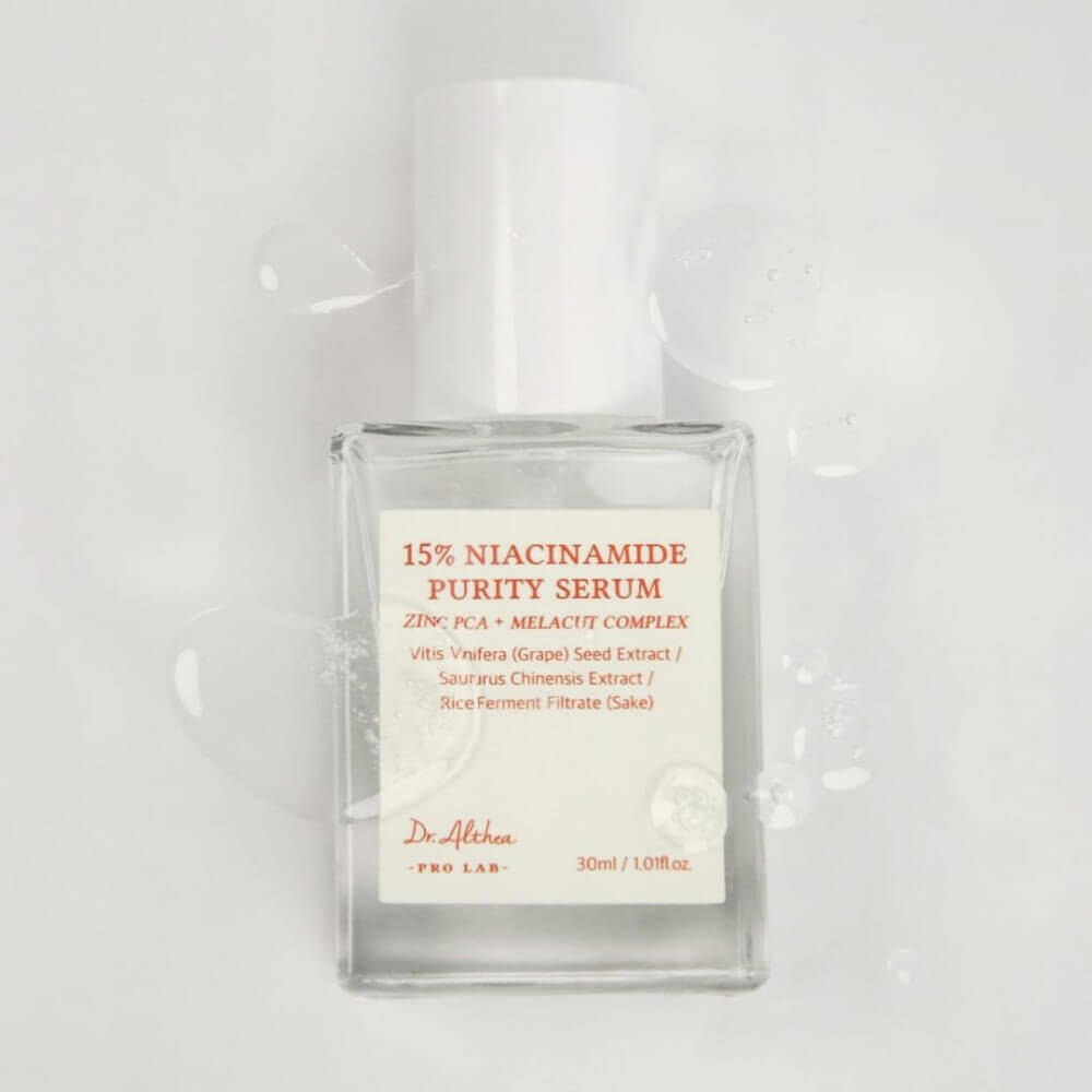 Сыворотка осветляющая с ниацинамидом и цинком Niacinamide Purity Serum купить в VISAGEHALL