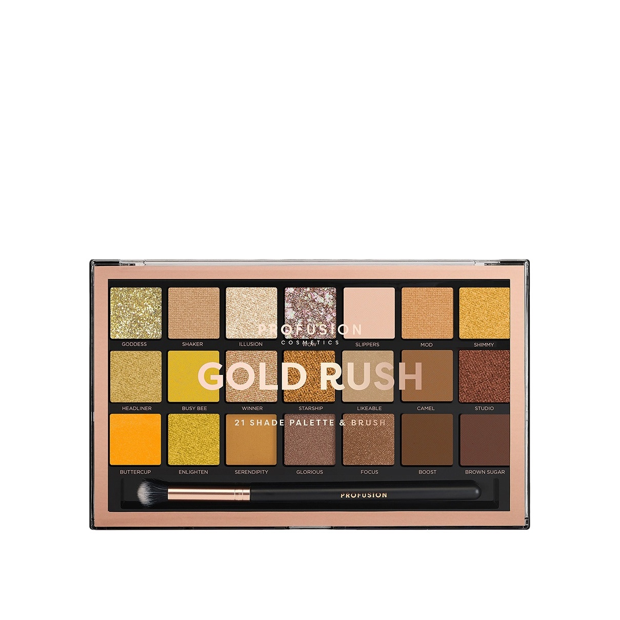 Палетка теней для глаз Palette Gold Rush купить в VISAGEHALL