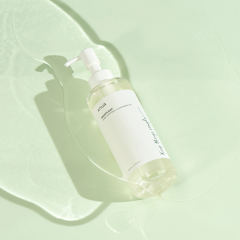 Масло гидрофильное очищающее Heartleaf Cleansing Oil  купить в VISAGEHALL