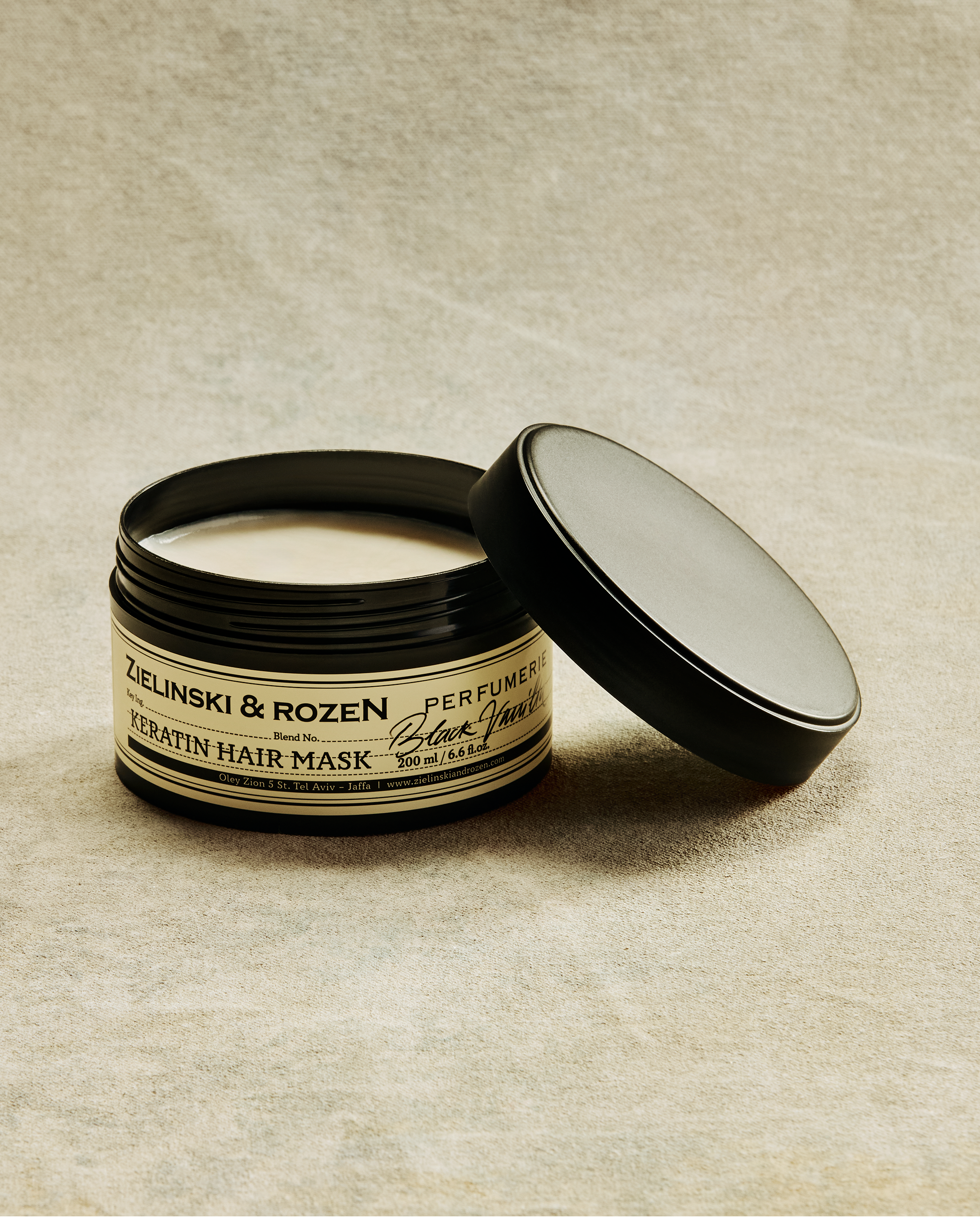 Маска для волос кератиновая Черная Ваниль  купить в VISAGEHALL