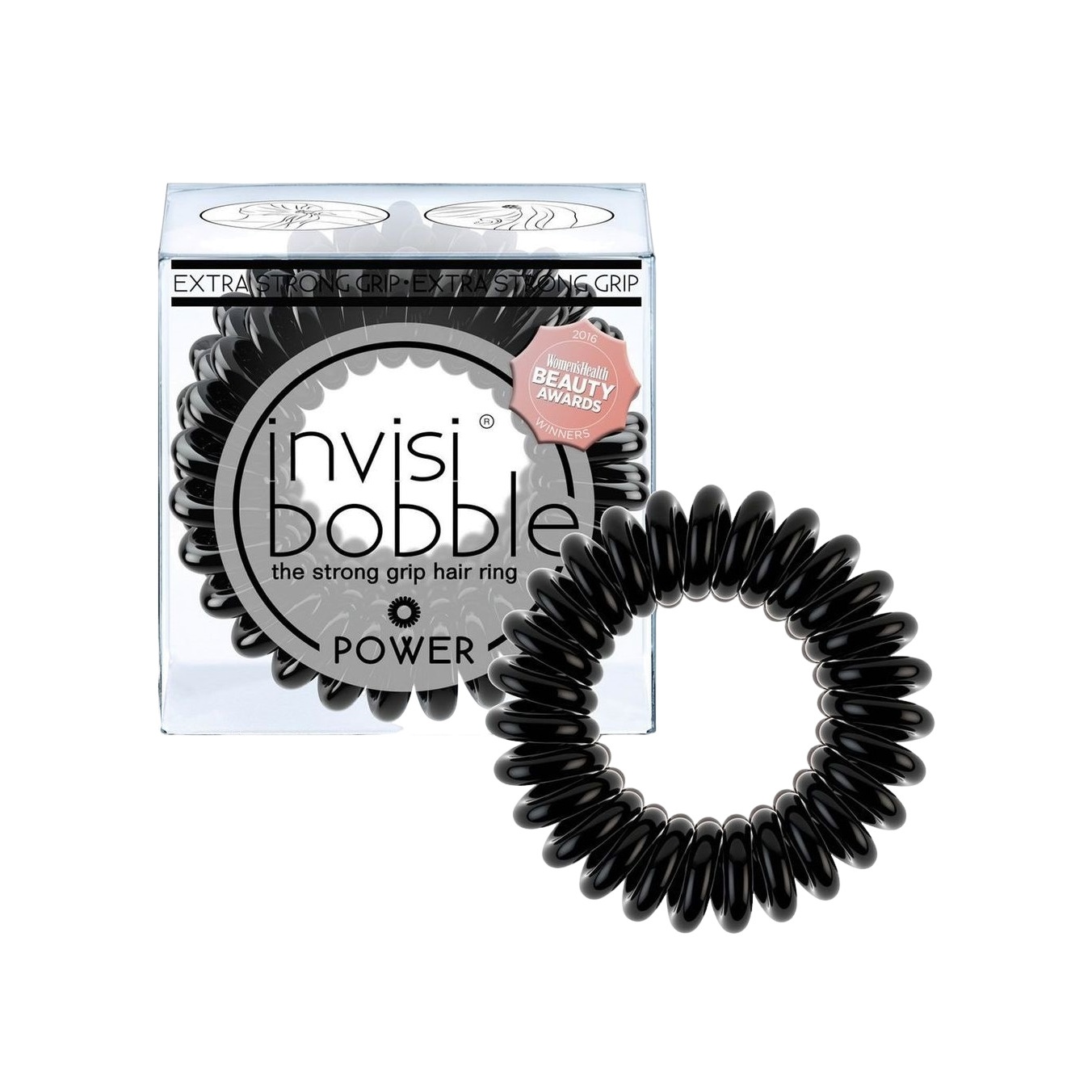 Резинка-браслет для волос Power True Black купить в VISAGEHALL