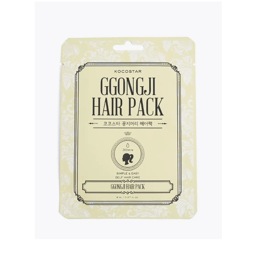 Маска восстанавливающая для поврежденных волос Конский хвост Ggongji Hair Pack купить в VISAGEHALL