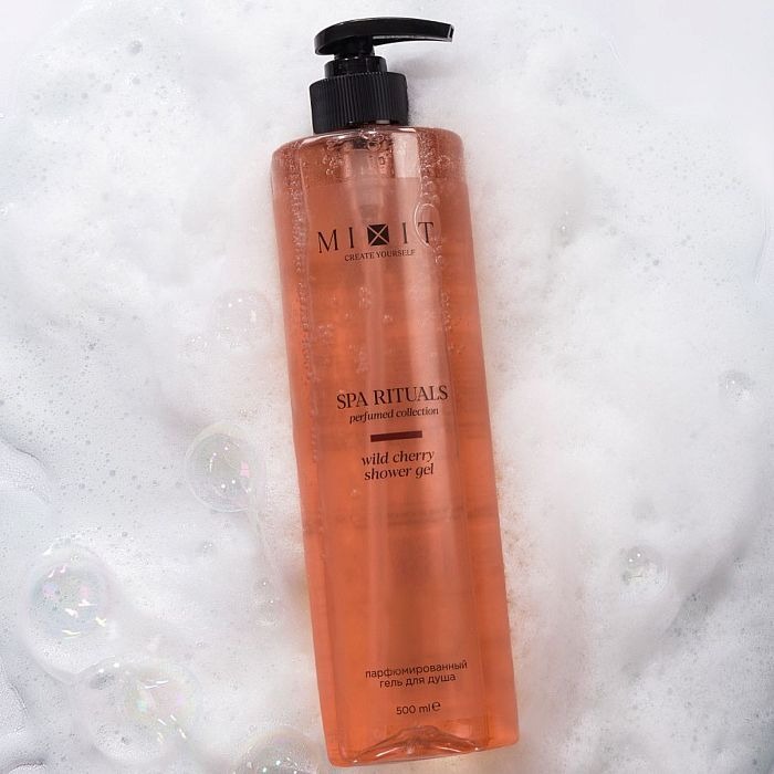 Гель для душа парфюмированный с ароматом дикой вишни купить в VISAGEHALL
