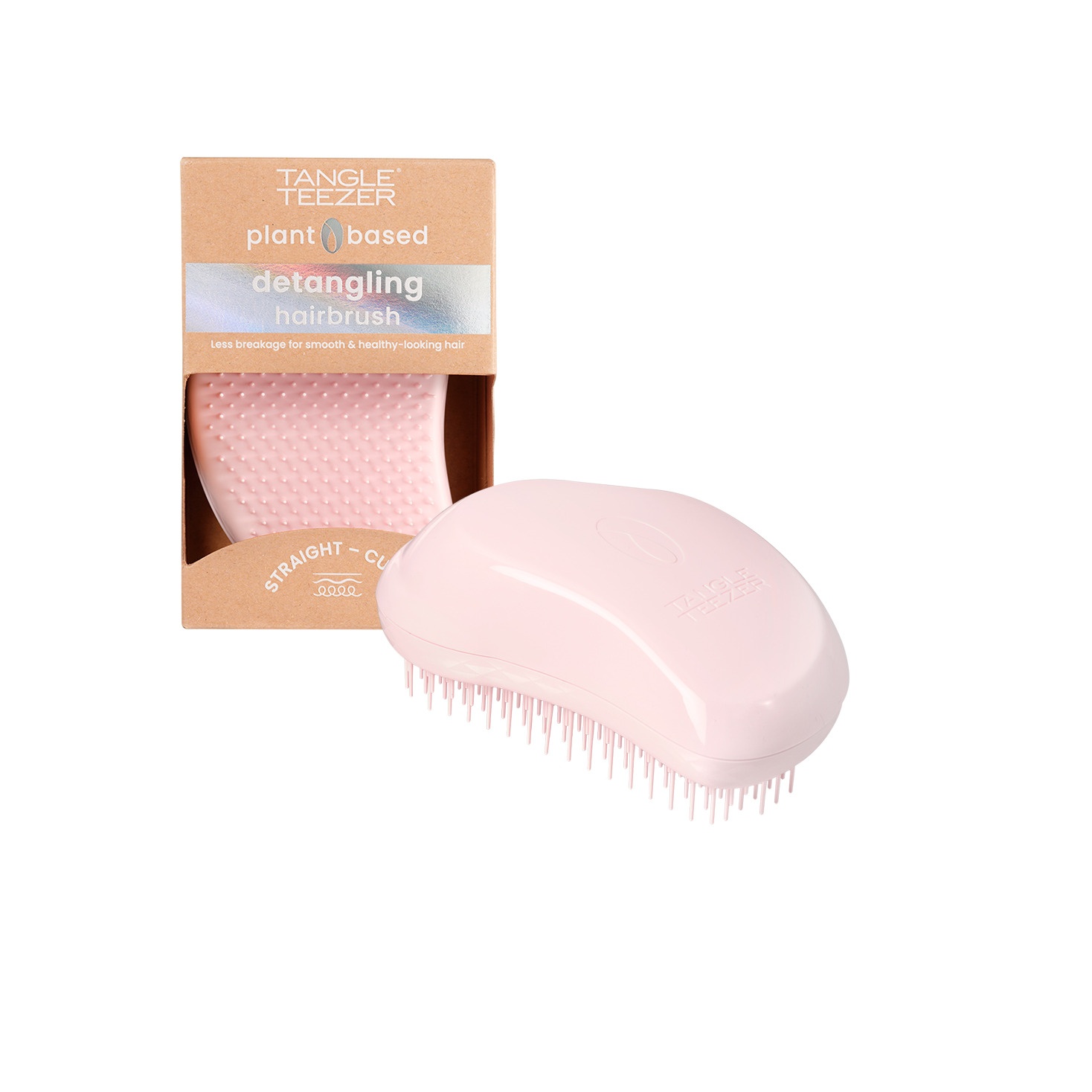 Расческа для волос The Original Plant Brush Marshmallow Pink купить в VISAGEHALL