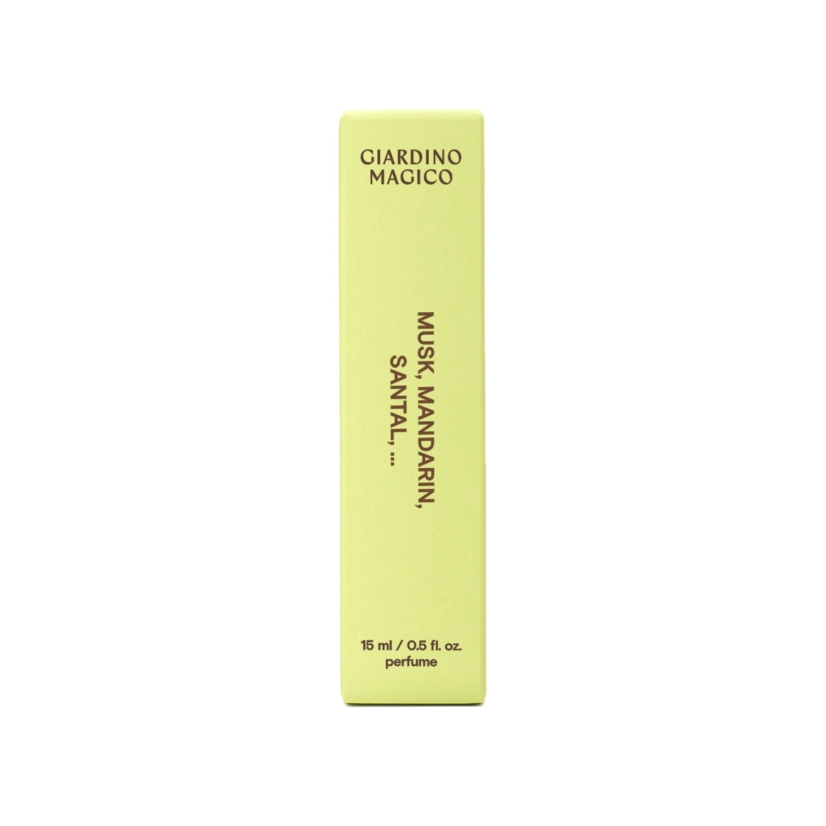 Musk, mandarin, santal Духи концентрированные