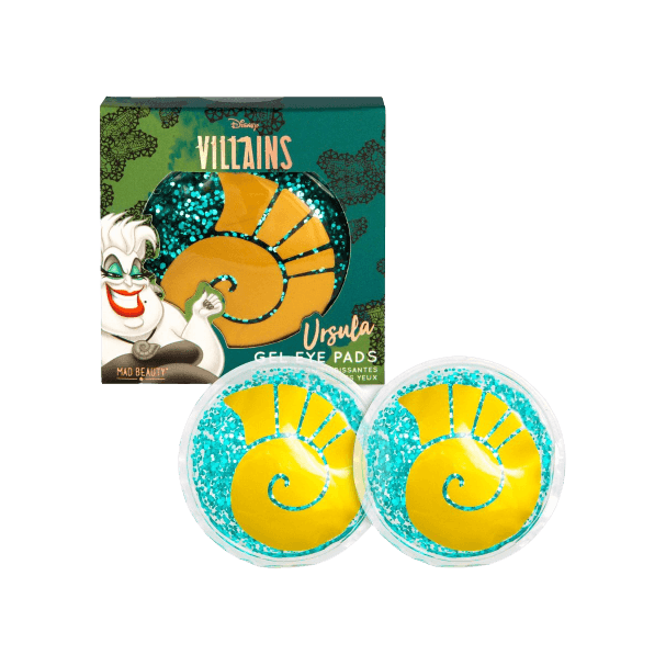 Подушечки для глаз гелевые Ursula Disney Villains купить в VISAGEHALL