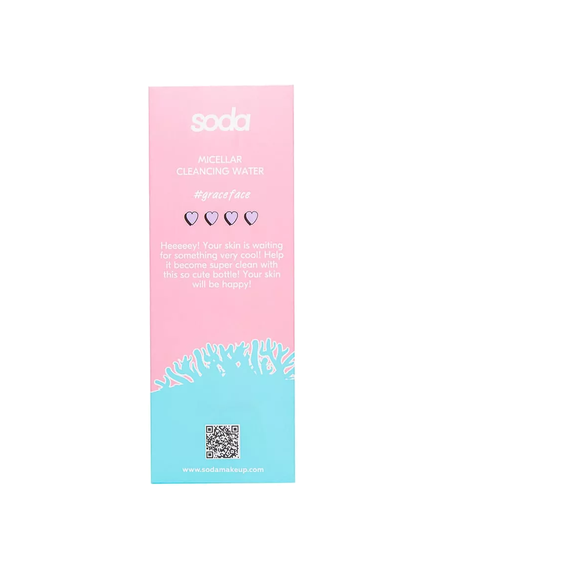 Мицеллярная вода для снятия макияжа Micellar Cleancing Water #graceface купить в VISAGEHALL