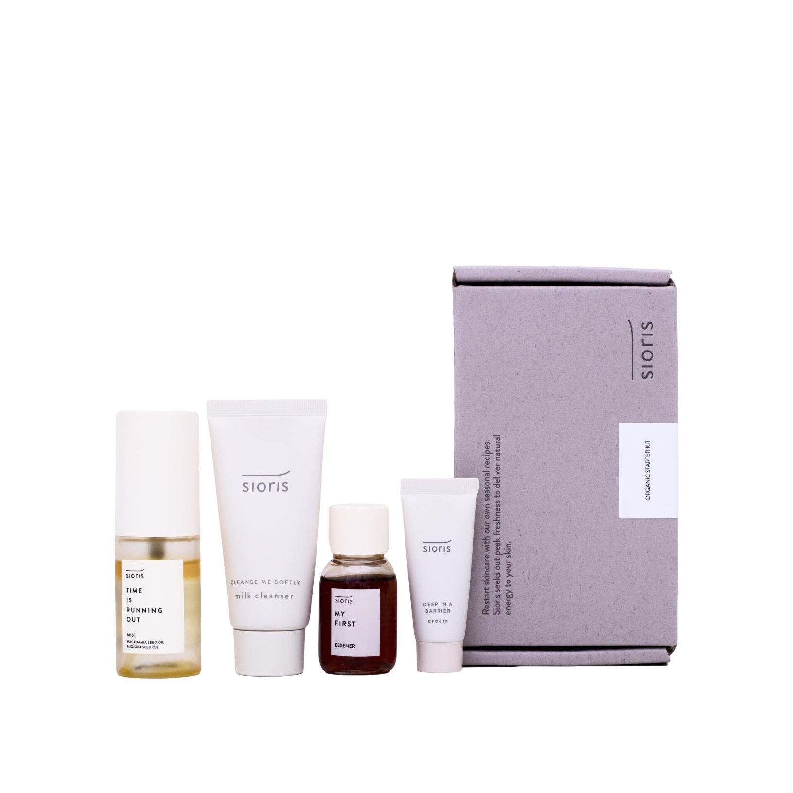 Набор для путешествий Organic starter travel kit купить в VISAGEHALL