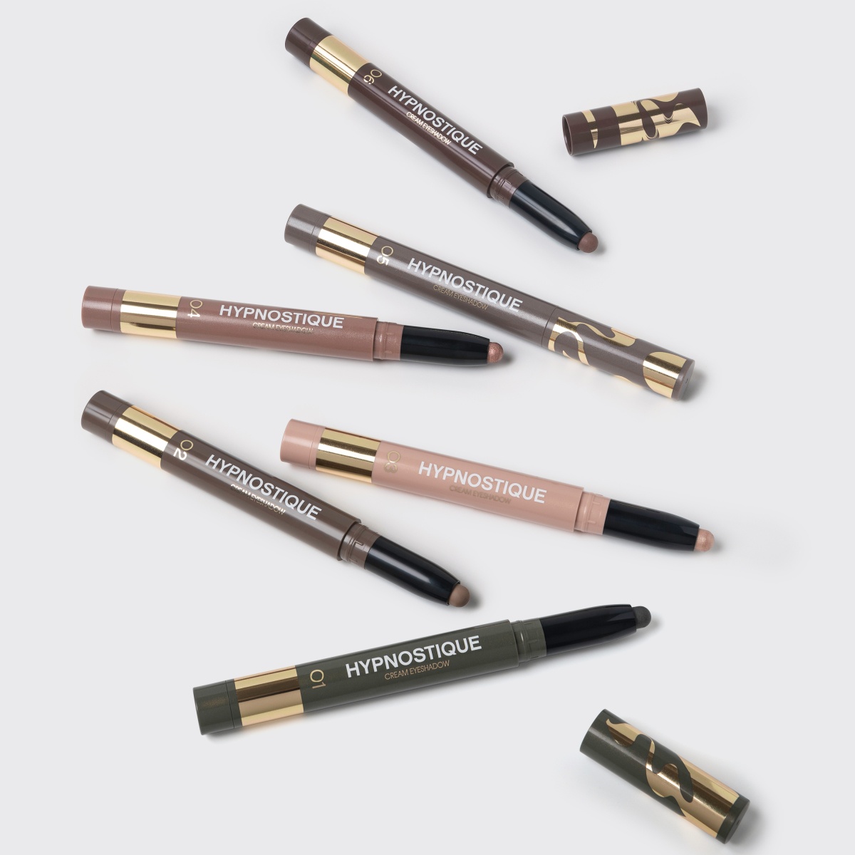 Кремовые тени для век в стике Cream eyeshadow stick 