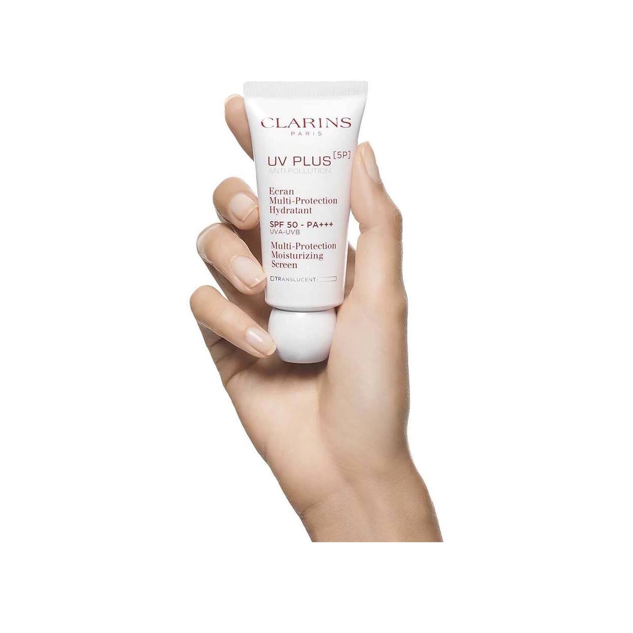 Флюид-экран для лица увлажняющий защитный UV Plus Anti-Pollution SPF50 Translucent купить в VISAGEHALL