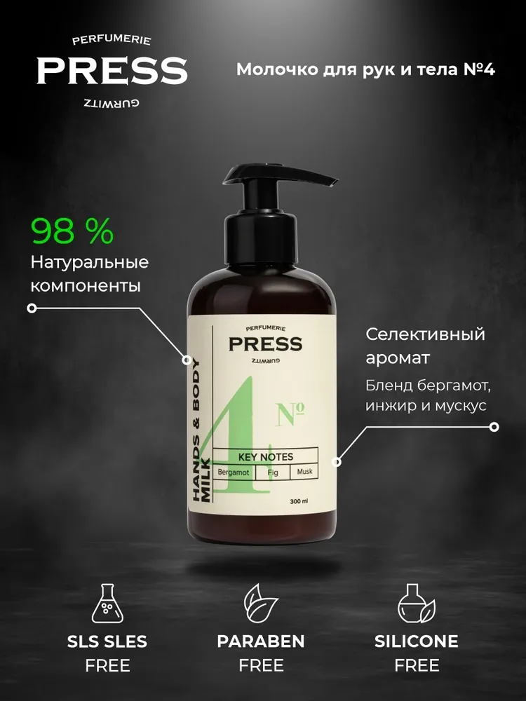 Набор: гель для душа и молочко для тела №4 купить в VISAGEHALL