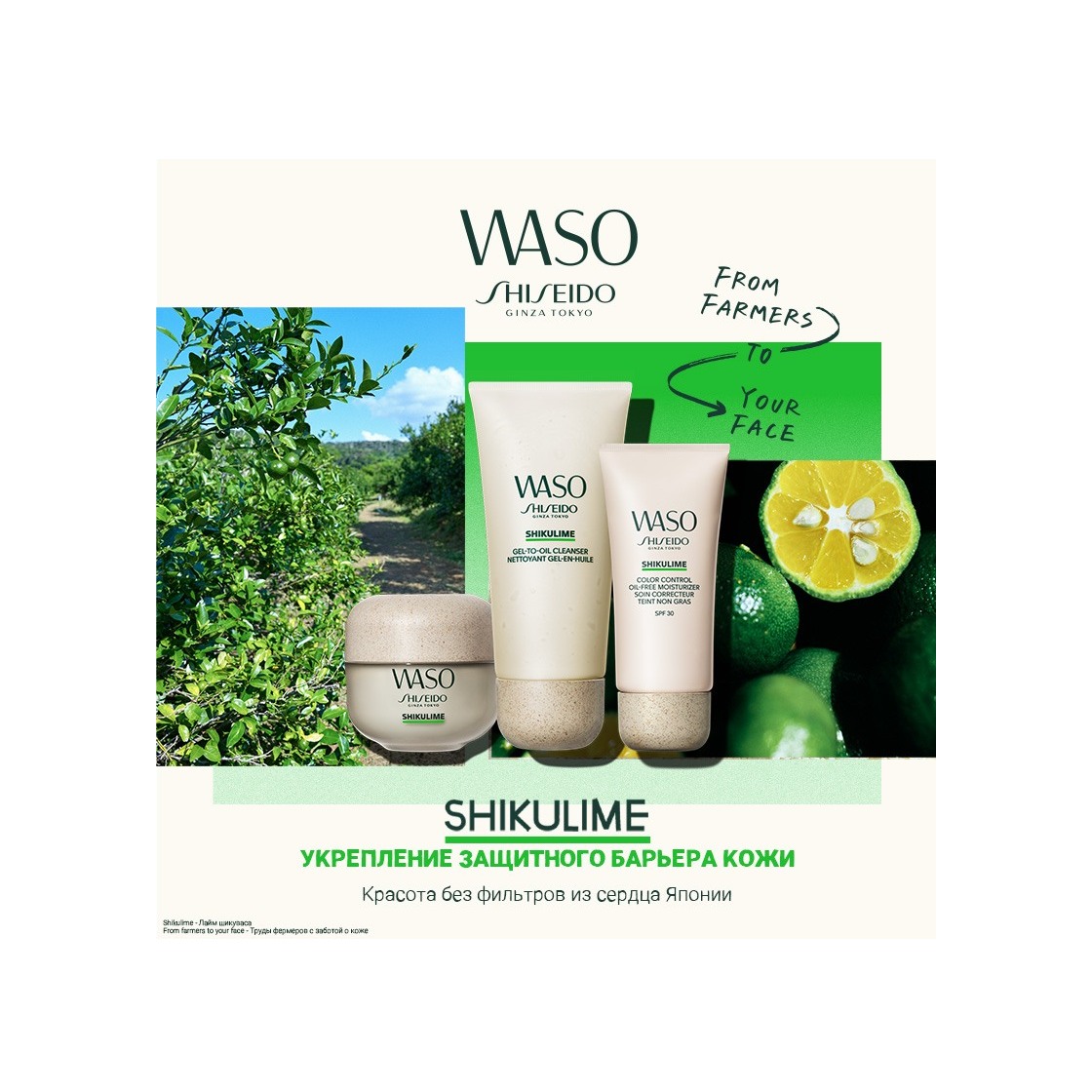 Гель очищающий Waso Shikulime  купить в VISAGEHALL