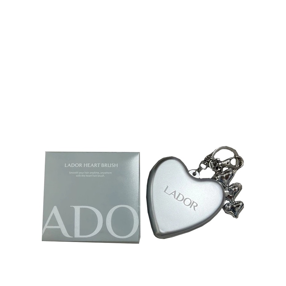 Расчёска для волос складная в форме сердца Heart Brush купить в VISAGEHALL