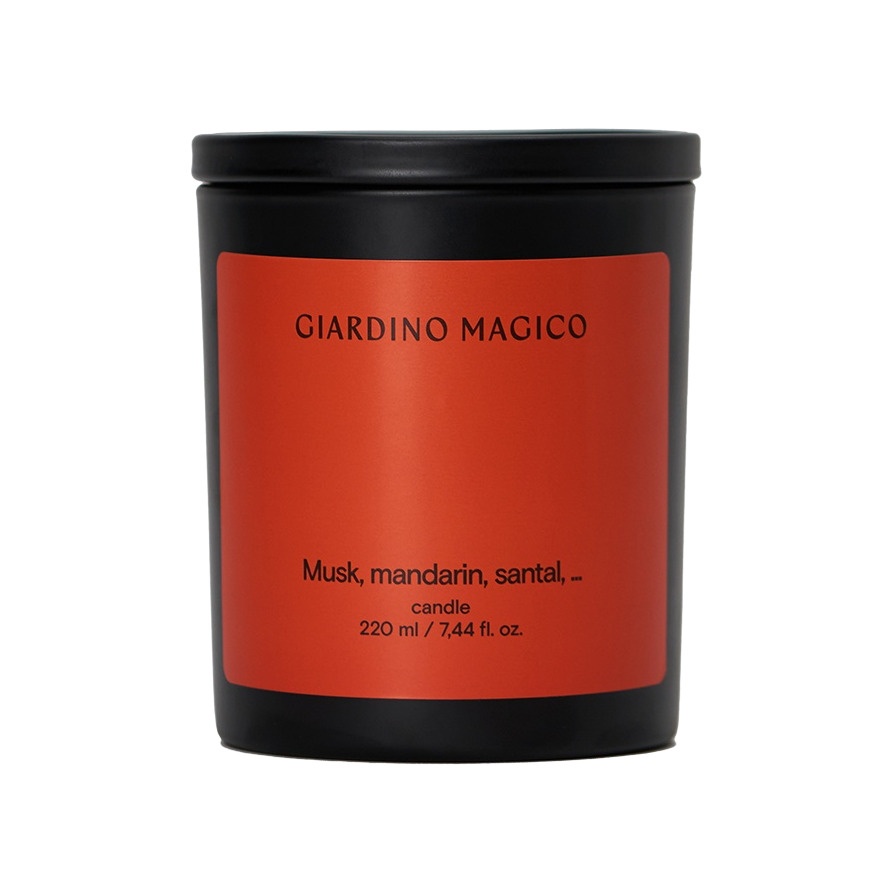 Свеча парфюмерная Musk, mandarin, santal купить в VISAGEHALL