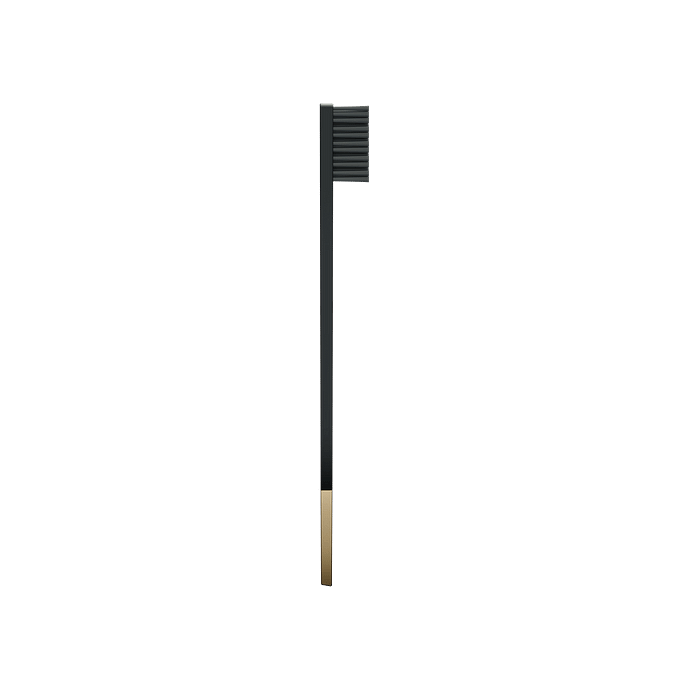 Зубная щетка мягкой жесткости Slim Black and Gold  купить в VISAGEHALL