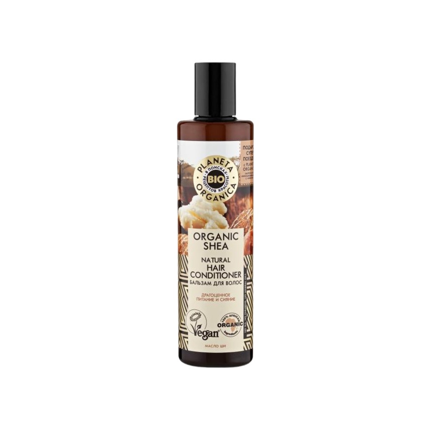 Бальзам для волос натуральный Organic Shea  купить в VISAGEHALL
