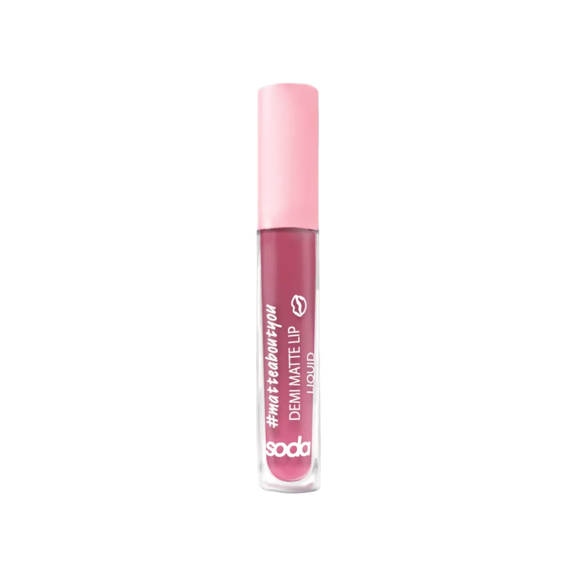 Помада жидкая матовая Demi Matte Lip Liquid #matteaboutyou