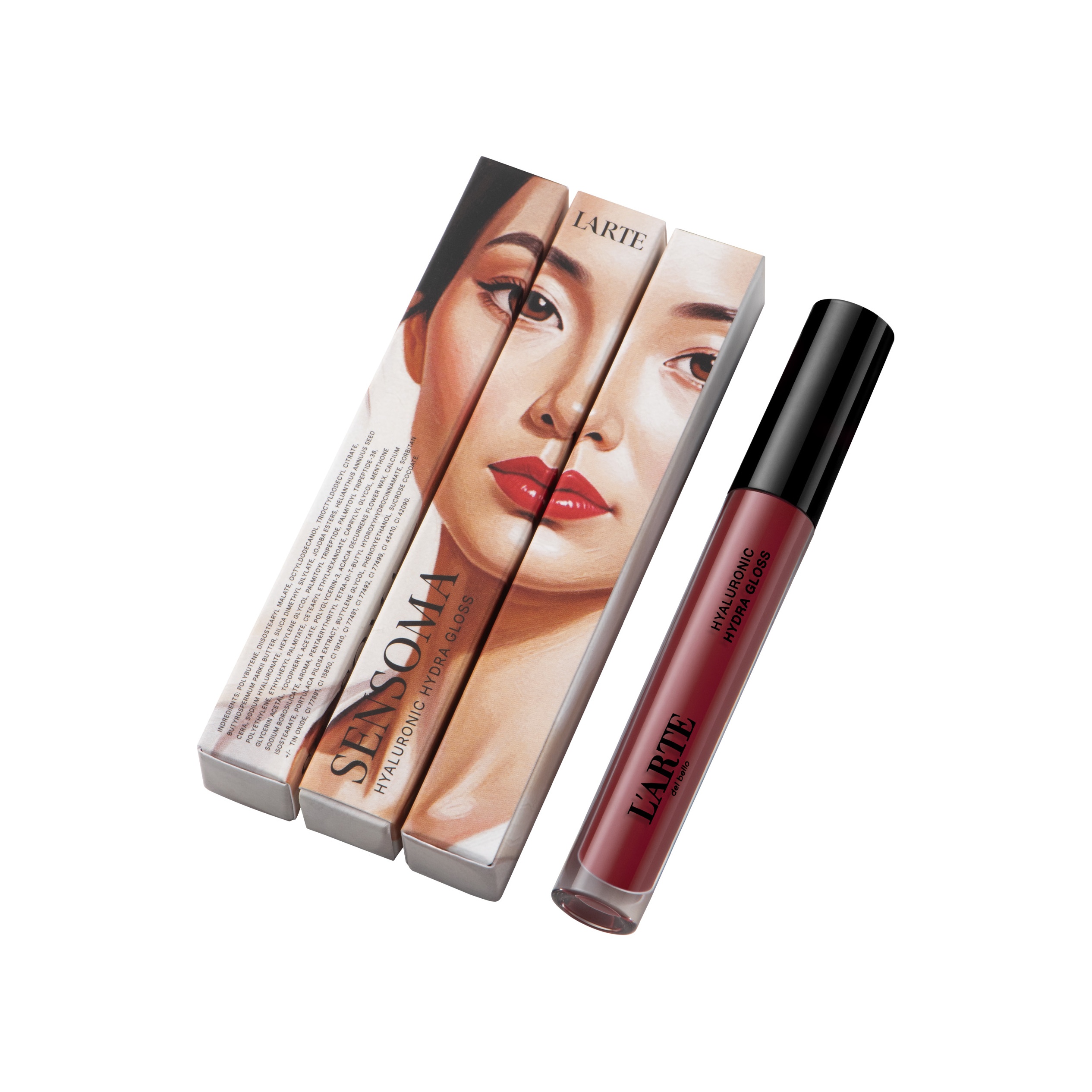 Блеск для губ увлажняющий Sensoma Hyaluronic Hydra Gloss