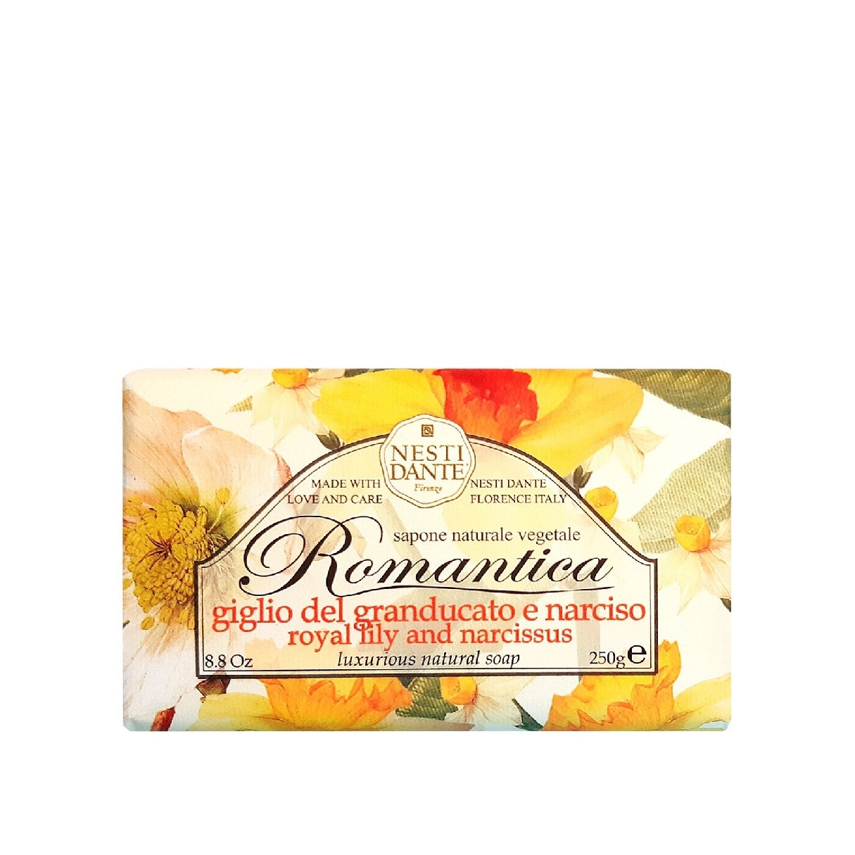 Мыло Королевская лилия и Нарцисс Romantica купить в VISAGEHALL