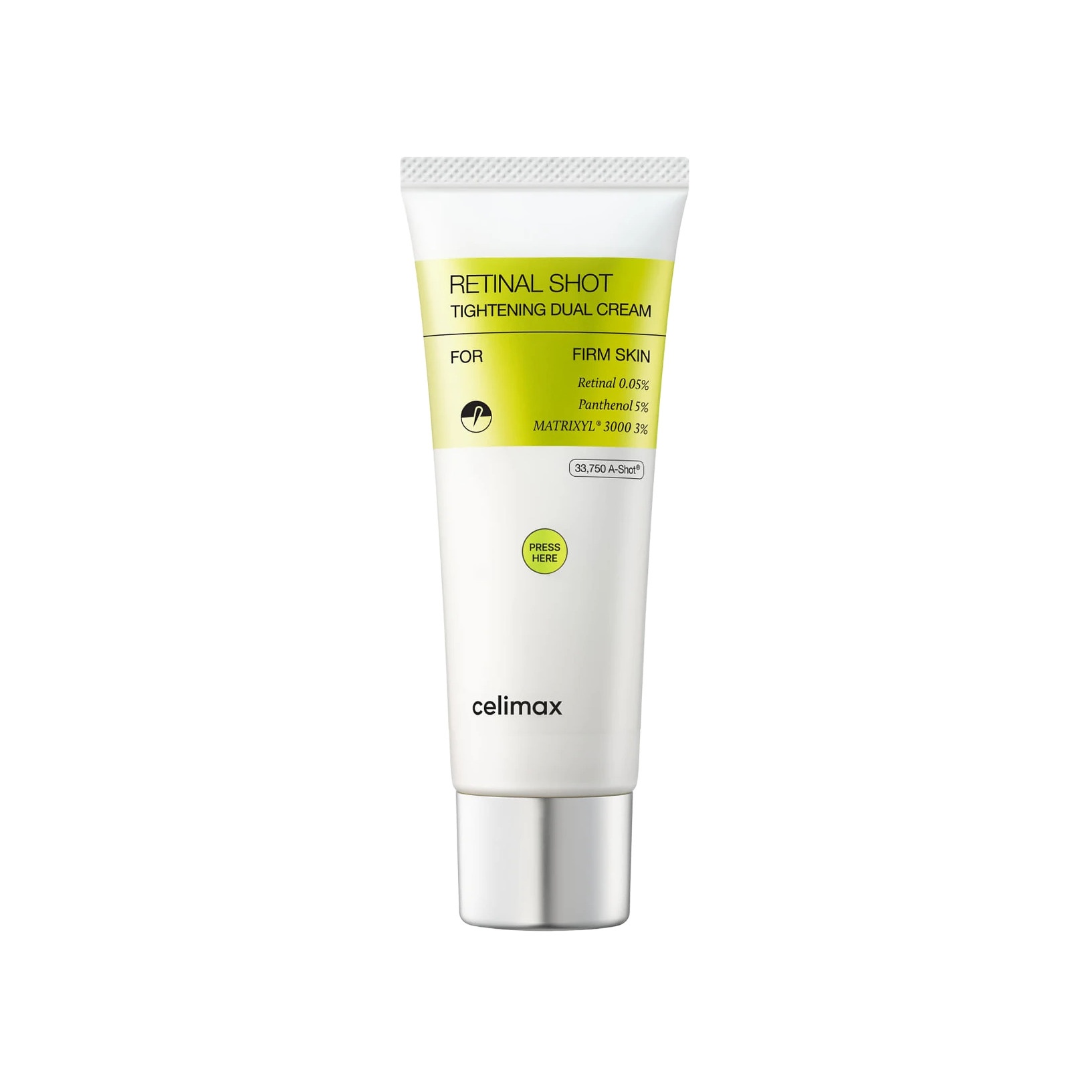Крем двойной с ретиналем и пептидами The Vita-A Retinal Shot Tightening Dual Cream купить в VISAGEHALL