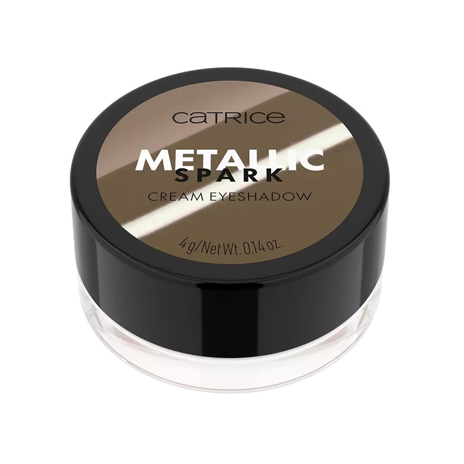 Тени для век кремовые Metallic Spark Cream Eyeshadow Catrice купить в VISAGEHALL