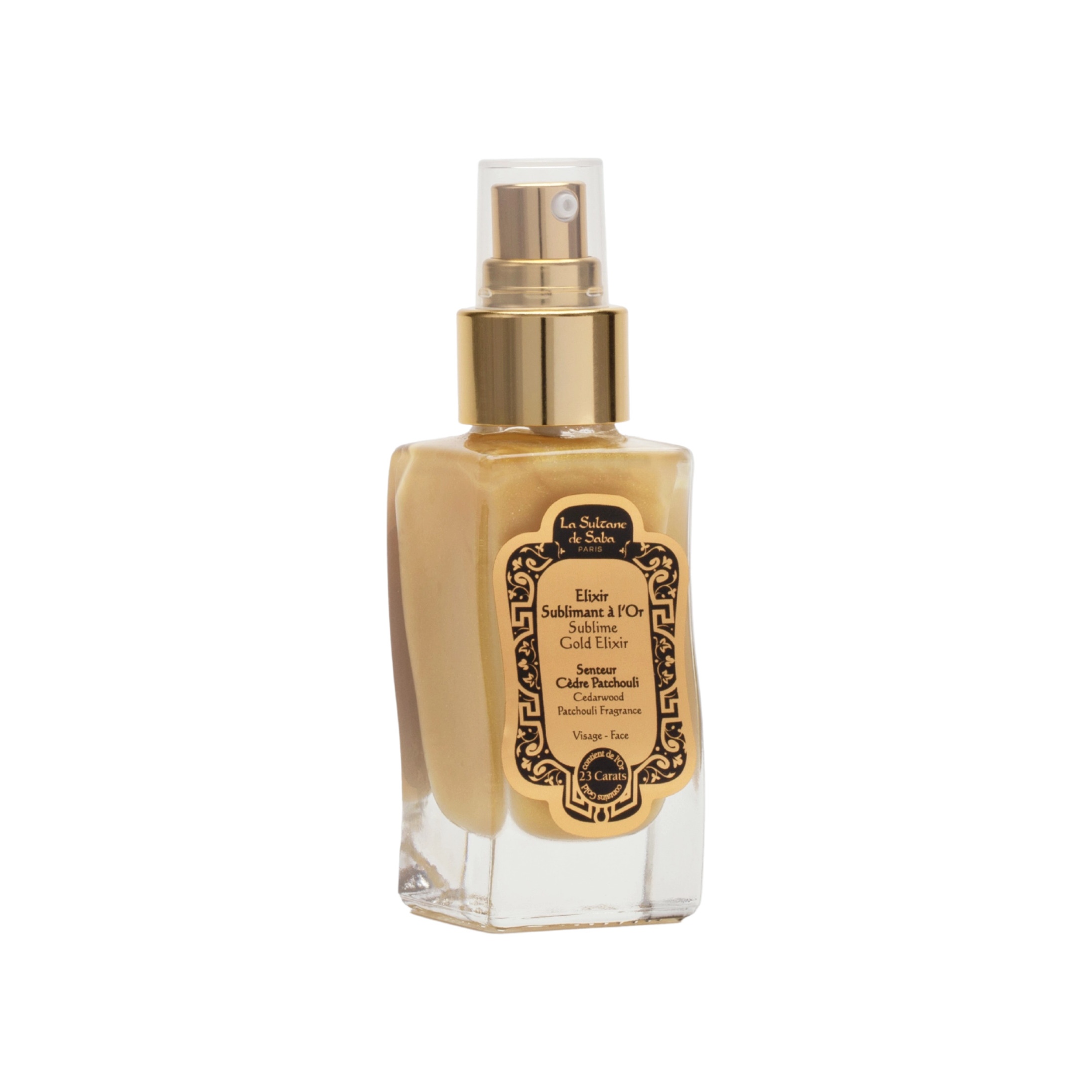 Эликсир для лица c ароматом кедра и пачули Sublime Gold купить в VISAGEHALL