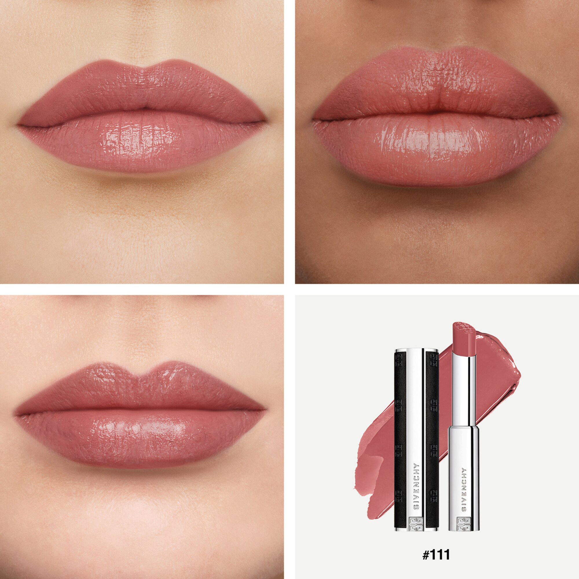 Помада для губ увлажняющая сияющая Le Rouge Interdit Satin