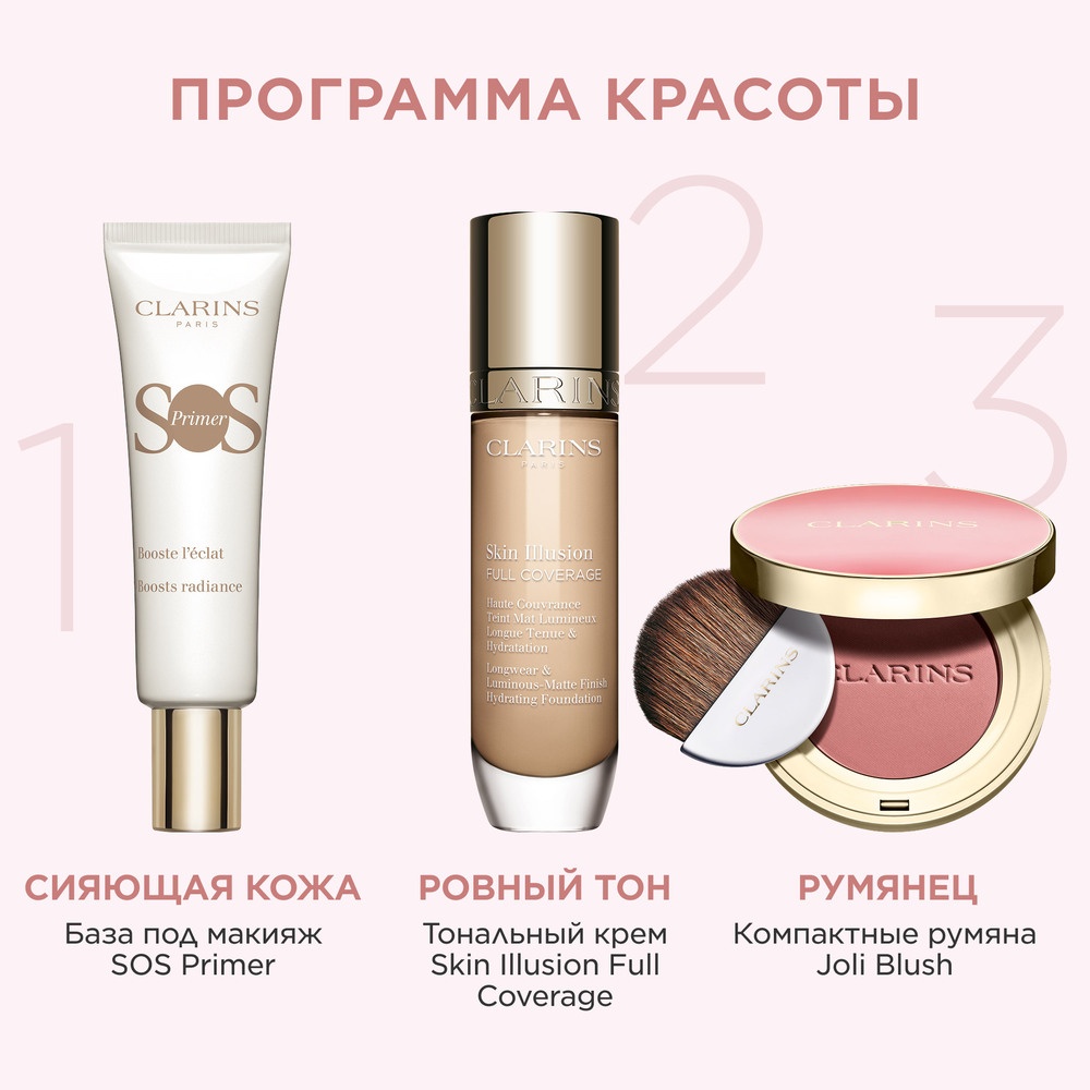 Румяна для лица компактные Joli Blush