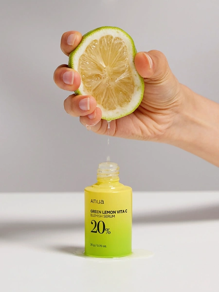 Сыворотка для лица осветляющая Green lemon Vita C